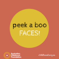 Peek a boo faces activity icon